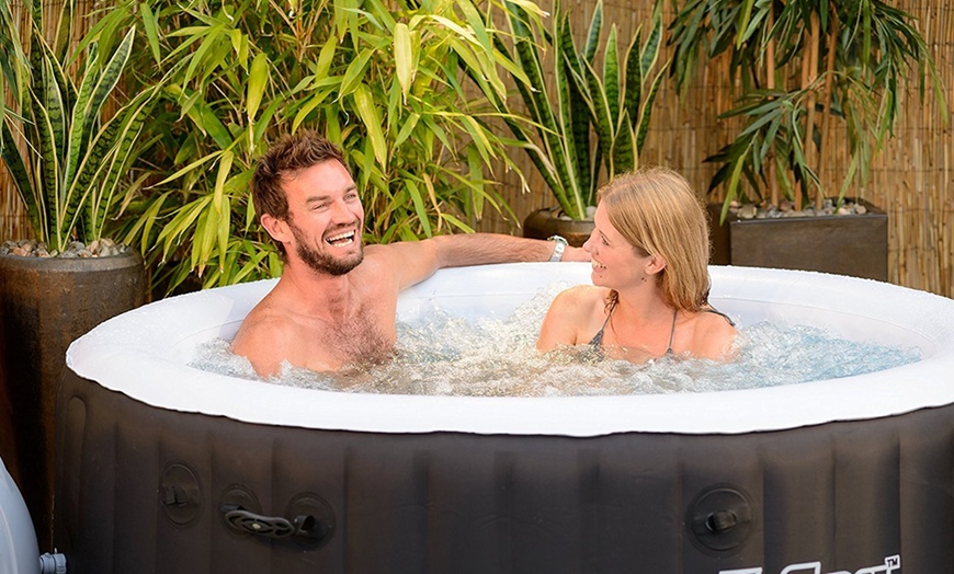 Image 2: Miami Lay-Z-Spa Inflatable Hot Tub