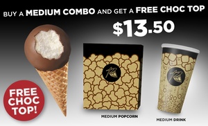 Medium Popcorn, Drink & Choctop at Reading Cinemas, Multiple Locations