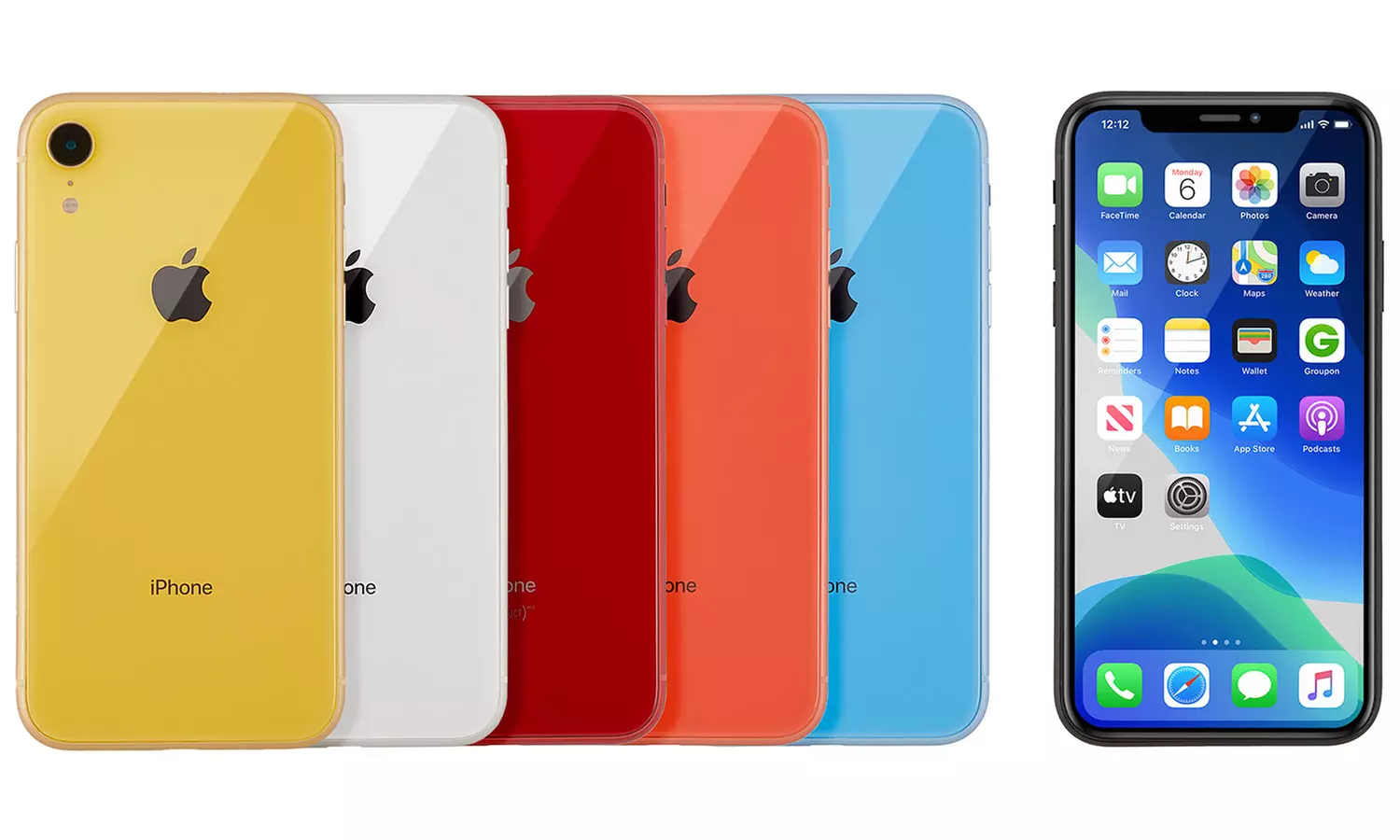 Apple iPhone XR, XS, or XS Max Fully-Unlocked Smartphone (Refurbished A-Grade) - Primary Image