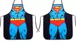 1 ou 2 tabliers de cuisine super héros - Second Medium