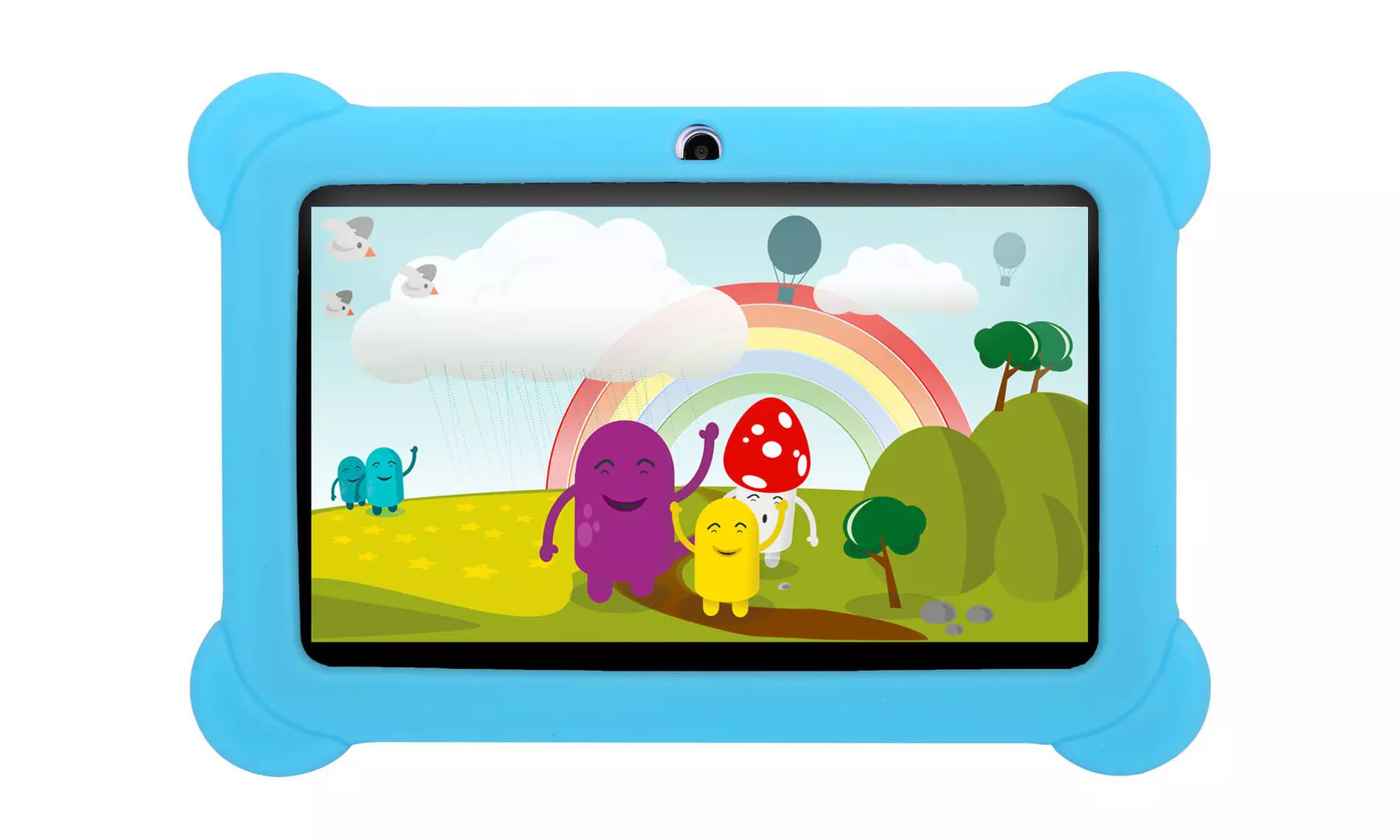 DX758 8GB 7" Kids' Tablet with Android OS/Protective Case/Stylus/Carrying Pouch/and Screen Protector - Primary Image