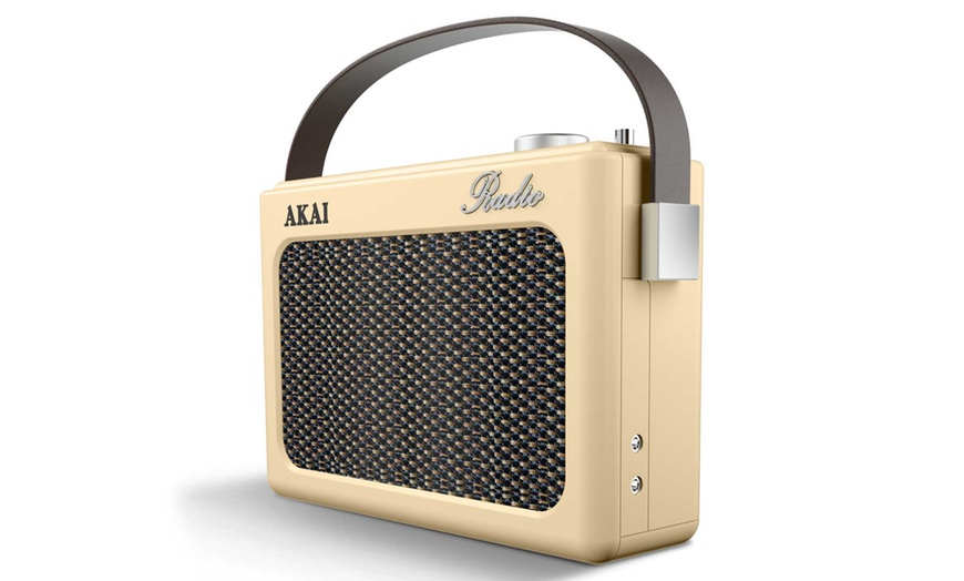 Image 8: Akai Retro-Style DAB Radio