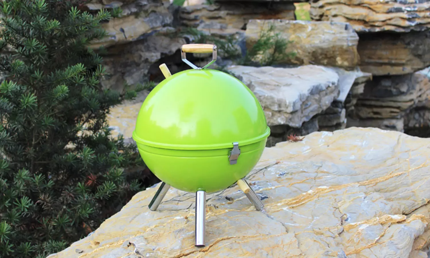Your Choice Charcoal BBQ Bobber Sphere Grill - Primary Image