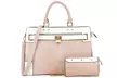 DS Collection by Marco Top Handle Satchel Handbag with Padlock Purse - Second Medium