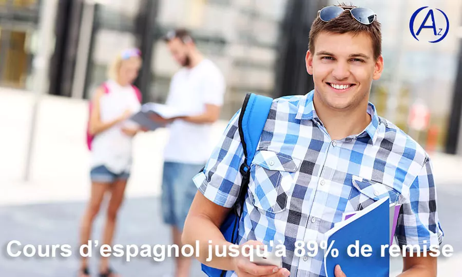 3, 6, 12 ou 18 mois de cours d'espagnol pour 1 personne avec EspañolAZ.com (jusqu'à 89% de réduction) - Primary Image