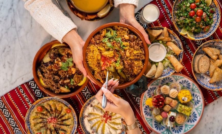 Image 5:  Dine Under Elegant with Premium Ramadan Iftar Buffet with Drinks 