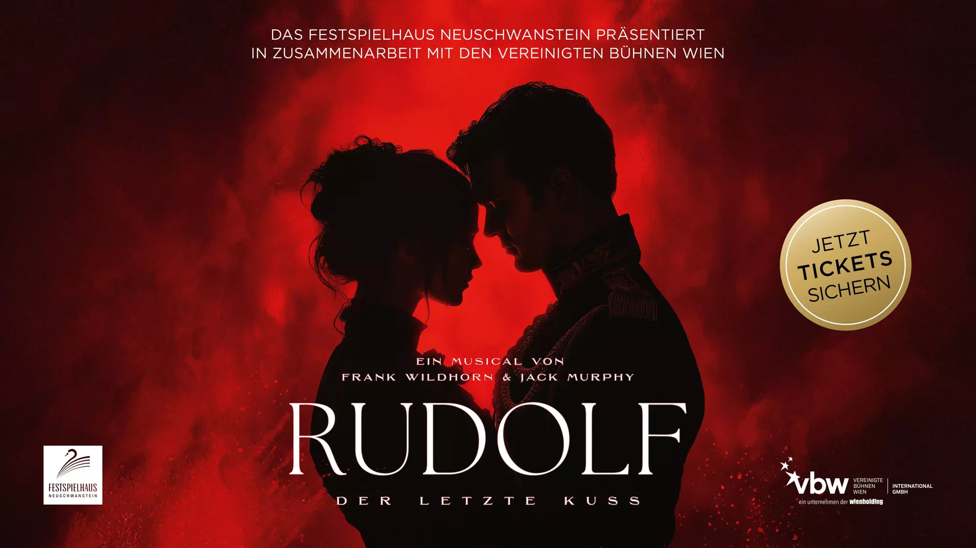 1 Ticket für „RUDOLF – Der letzte Kuss“ von Mai bis Juni im Festspielhaus Neuschwanstein (bis zu 41% sparen) - Primary Image