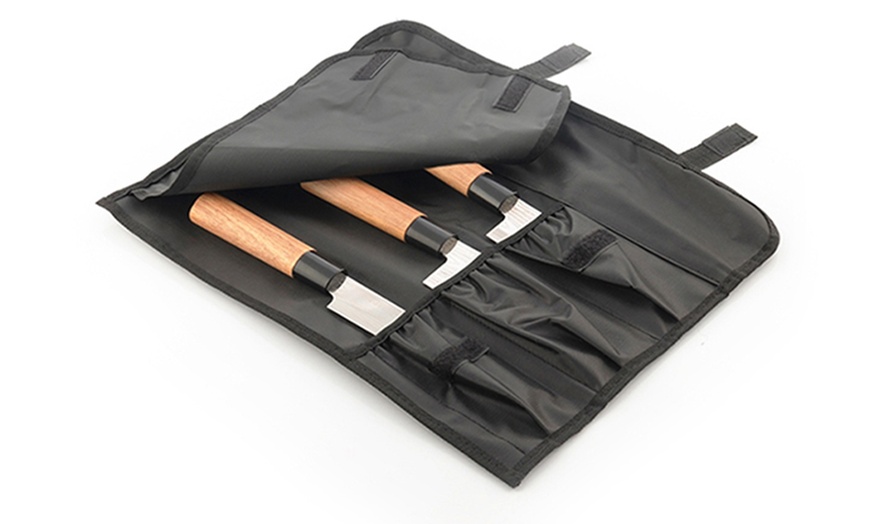 Image 10: One or Two Japanese Knife Sets with Carrying Case