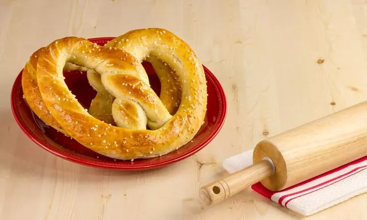 Soft Pretzels, Dips, and Drinks from Ben's Soft Pretzels (Up to 48% Off). Two Options Available. - Second Medium