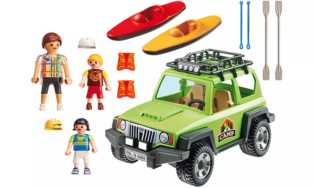 Playmobil Family Fun Off-Road SUV Play Set (31-Piece) - Second Medium
