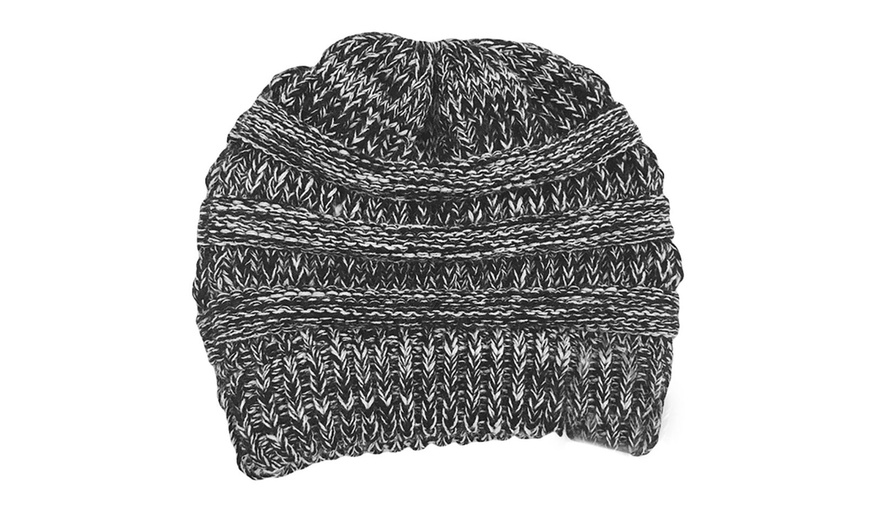 Image 6: Gorro de punto para coleta