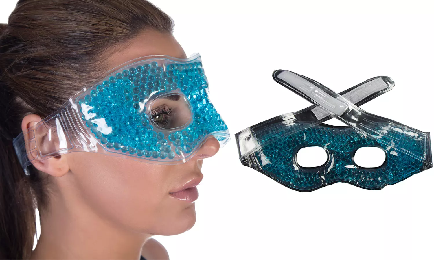 Pro 11 Wellbeing Heating Gel Eye Mask or Cooling Beaded Gel Eye Mask - Image 3