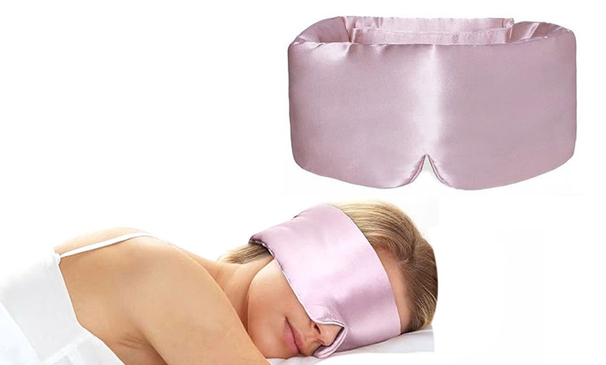 Image 6: Face-Hugging Padded Sleeping Eye Mask