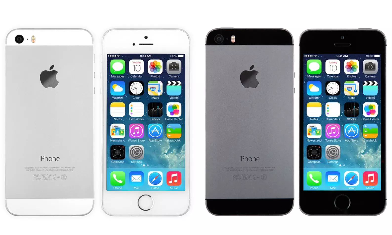 Apple iPhone 5s 16GB 4G LTE Dual-Core Smartphone with MFi-Certified Charger (GSM Unlocked) (Scratch & Dent) - Primary Image
