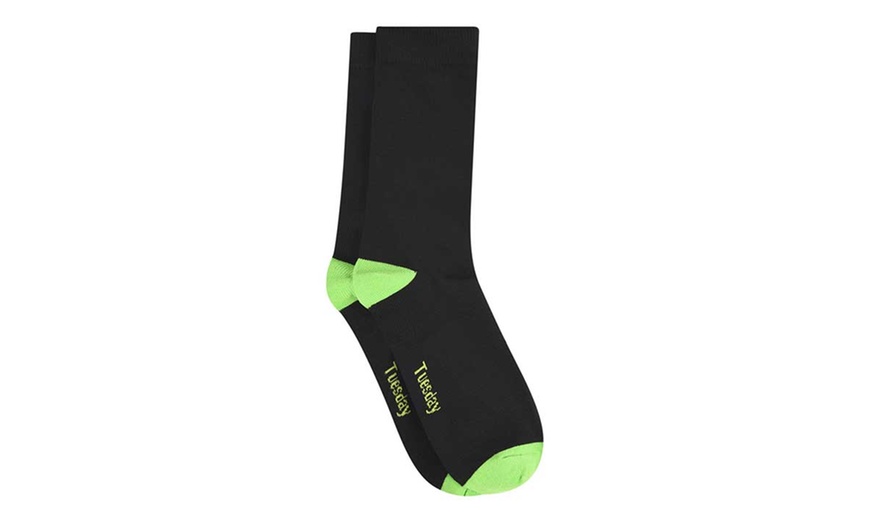 Image 10: Monday to Sunday Men's Socks