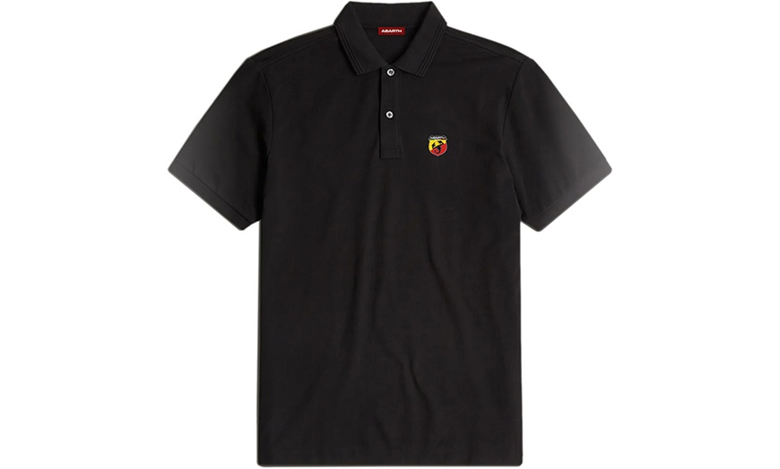 Image 7: Polo Abarth unisex in 100% cotone 