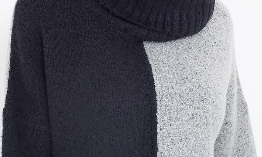 Image 3: Brave Soul Roll Neck Jumper