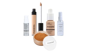 Phoera Five-Piece Make-Up Cosmetics Bundle