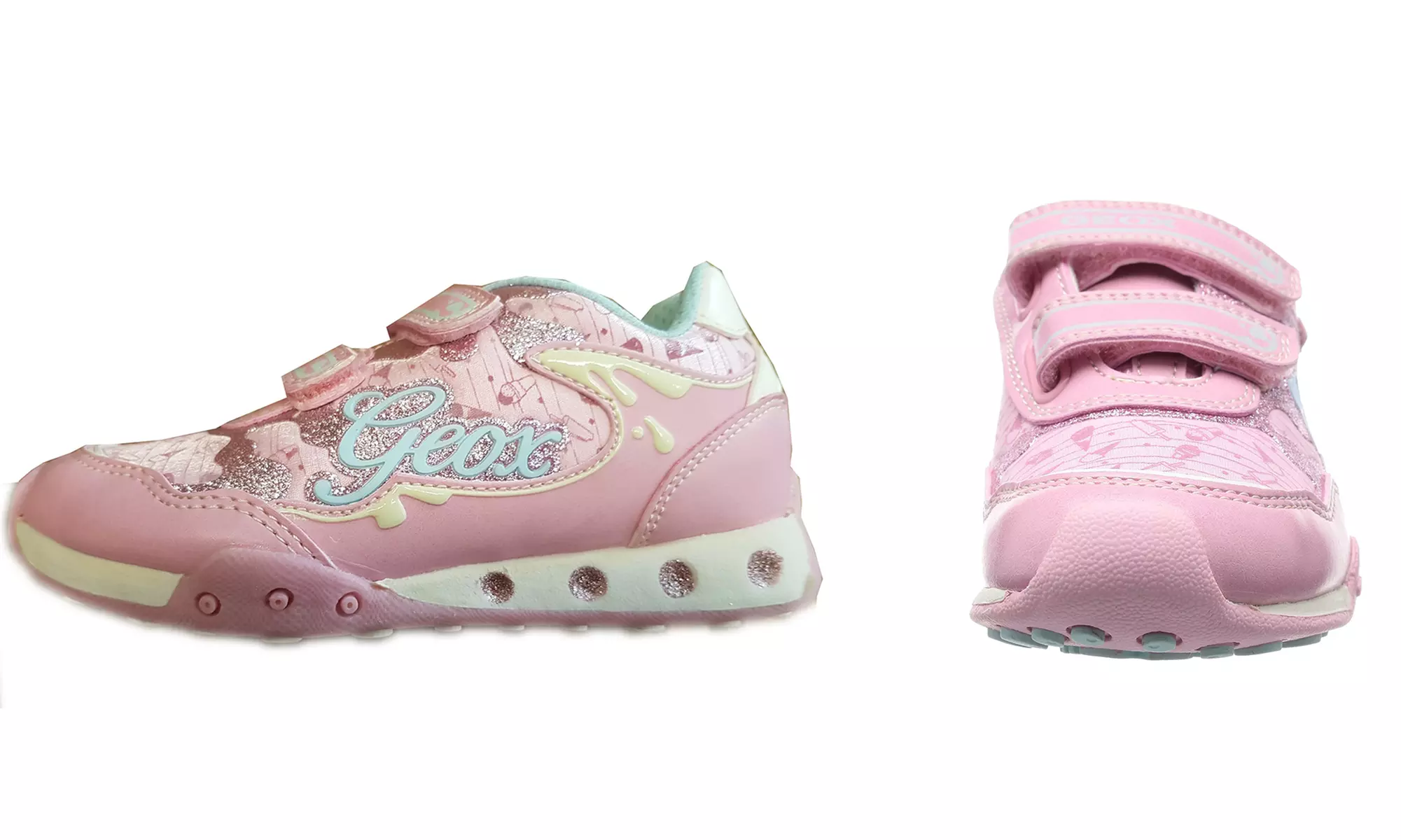 Geox Sneakers für kleine Mädchen in Rosa - Second Medium