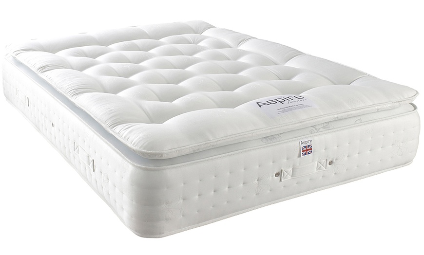 5000 cashmere pillow top pocket mattress