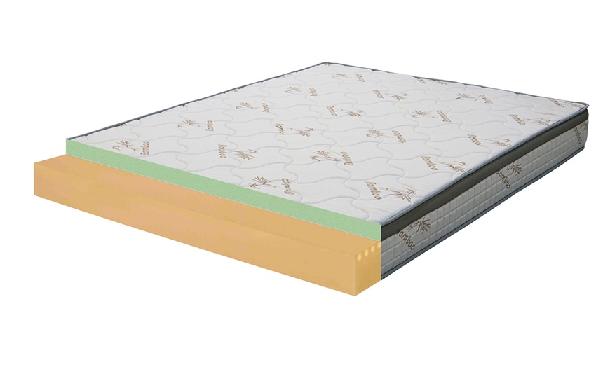 Image 7: Matelas bambou mémoire de forme