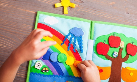 Come creare un libro in stoffa (quite book) per i bambini offerto da Lezione-online (sconto 73%)