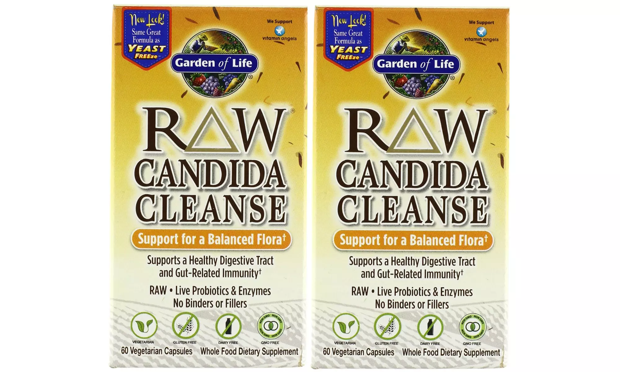 Garden of Life Raw Candida Cleanse Support (60-Count) - Second Medium