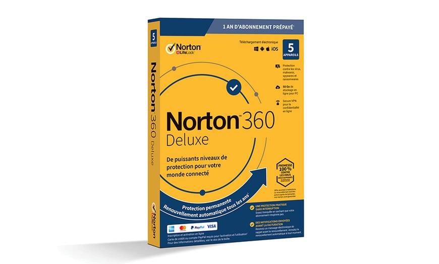 Image 4: One Year Norton Antivirus or Norton 360 Standard, Deluxe or Premium