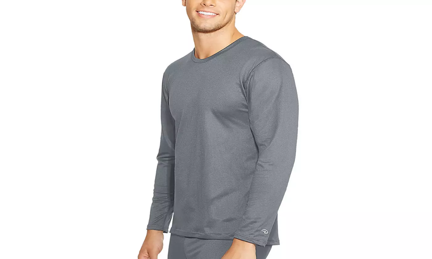 Men's Thermal Crew Neck Groupon Goods