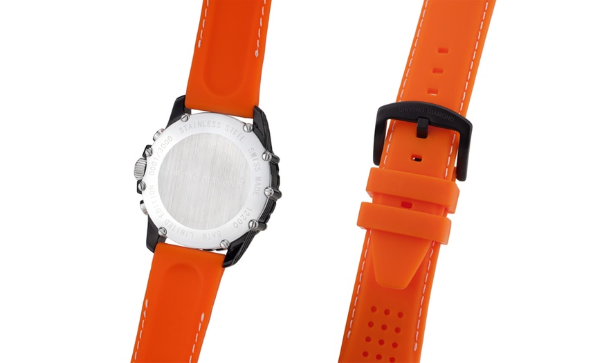 Image 12: Chrono Diamond Men's Watch