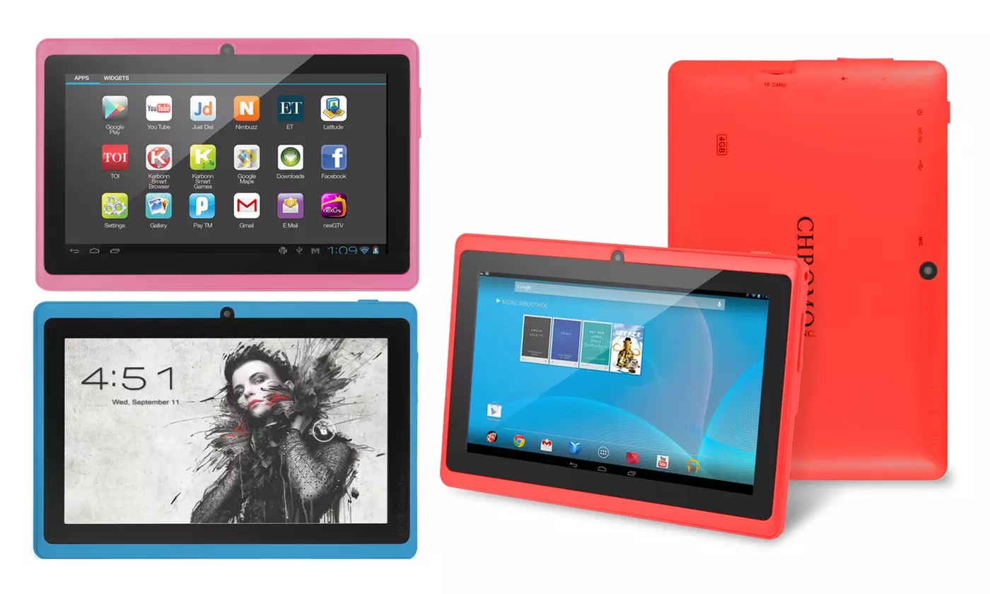 Google Android 7" Dual-Camera Tablet PC by Chromo - Primary Image