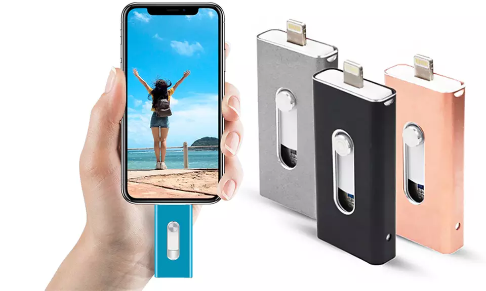Speicherstick für iPhone/iPad und Android-Geräte in der Kapazität und Farbe nach Wahl - Primary Image