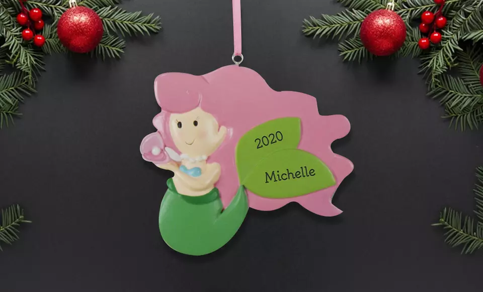 Custom Dinosaur or Mermaid Ornaments for Kids' Holiday Fun