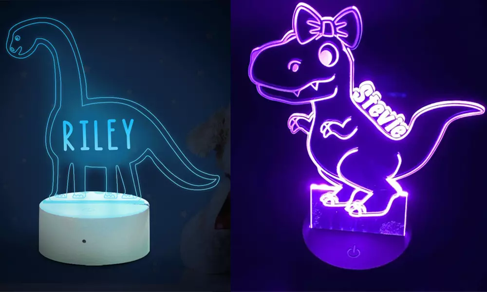 Illusions-Nachtlicht mit Namen