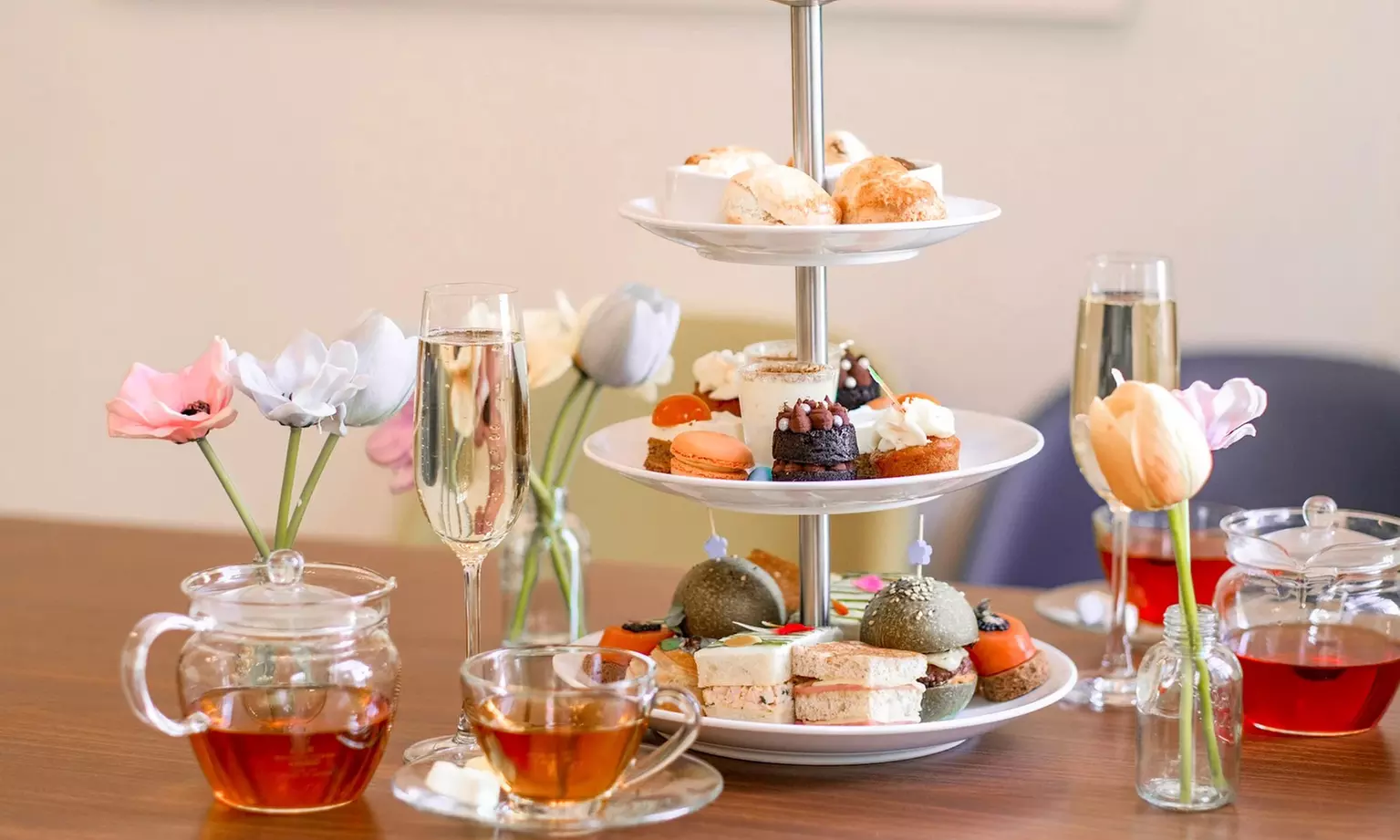 High Tea for Two, Three, or Four and $100 or $150 Toward Food and Drinks at Palate Kitchen (Up to 31% Off) - Primary Image