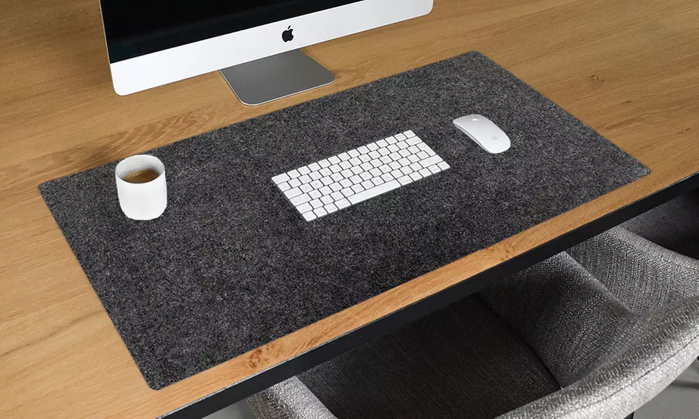 Tapis de bureau avec Hello Deco