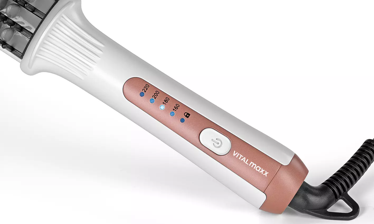 VITALmaxx 2-in-1 Styling-Bürste 50 W in Weiß - Second Medium