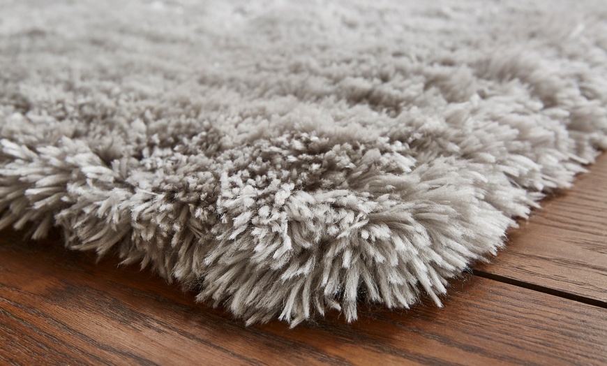 Image 2: Polar Plush Shaggy Area Rug