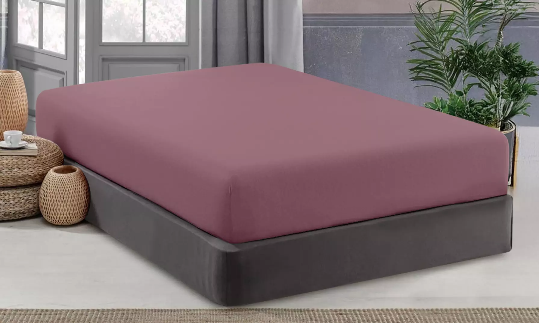 Lenzuolo sotto con angoli no stiro