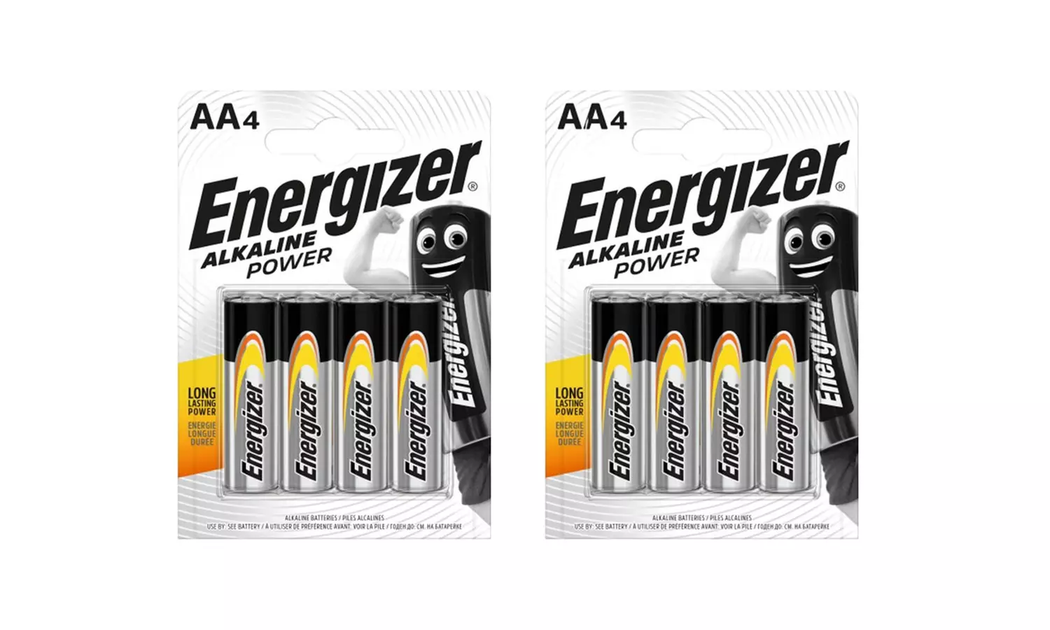 8, 16, 24, 48, 72, 96 oder 177 Energizer Alkaline AA- o. AAA-Batterien