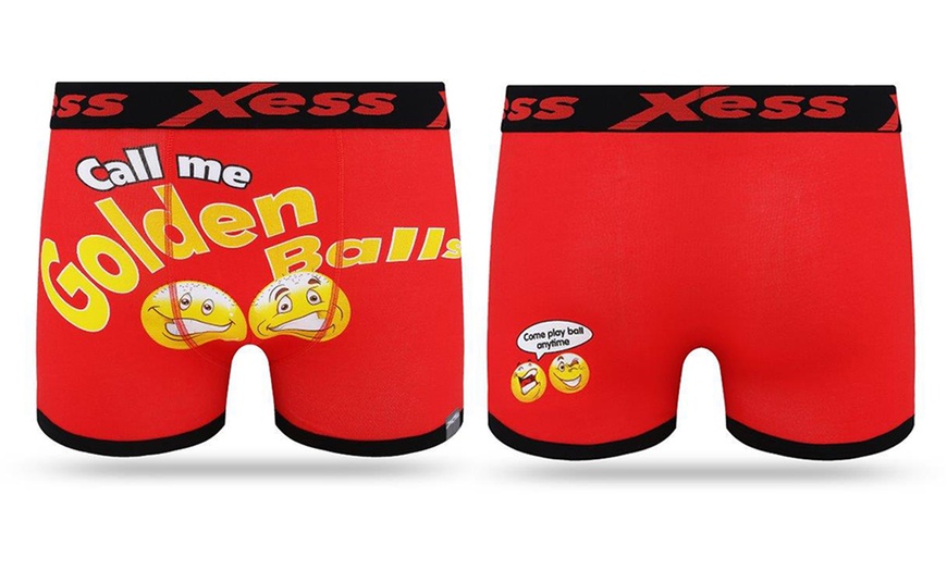 Image 10: Men's Novelty Boxers 3-Pack