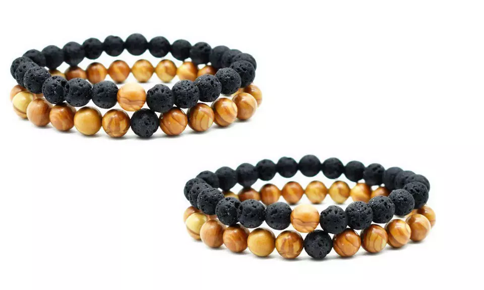 1 ou 2 set de bracelets HUGO dans un sac en velours - Second Medium