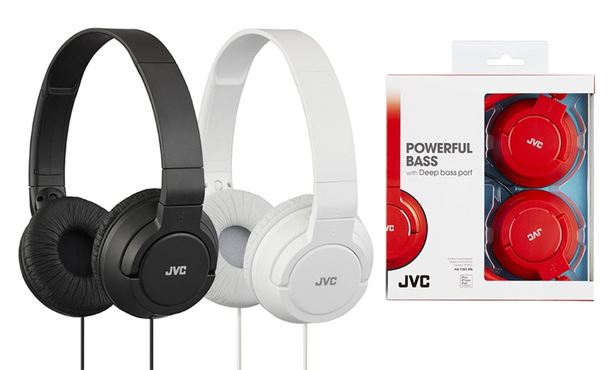 Image 1: JVC Powerful Bass Headphones 