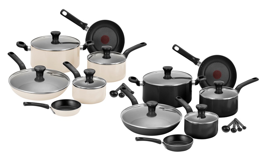 Image 1: Tefal Excite Seven-Piece Pan Set