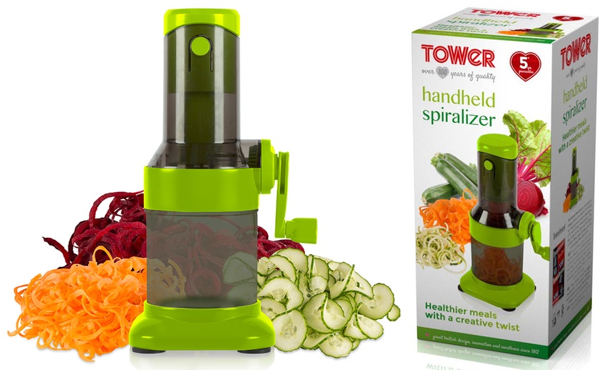 Image 3: Tower Spiralizer and Grater