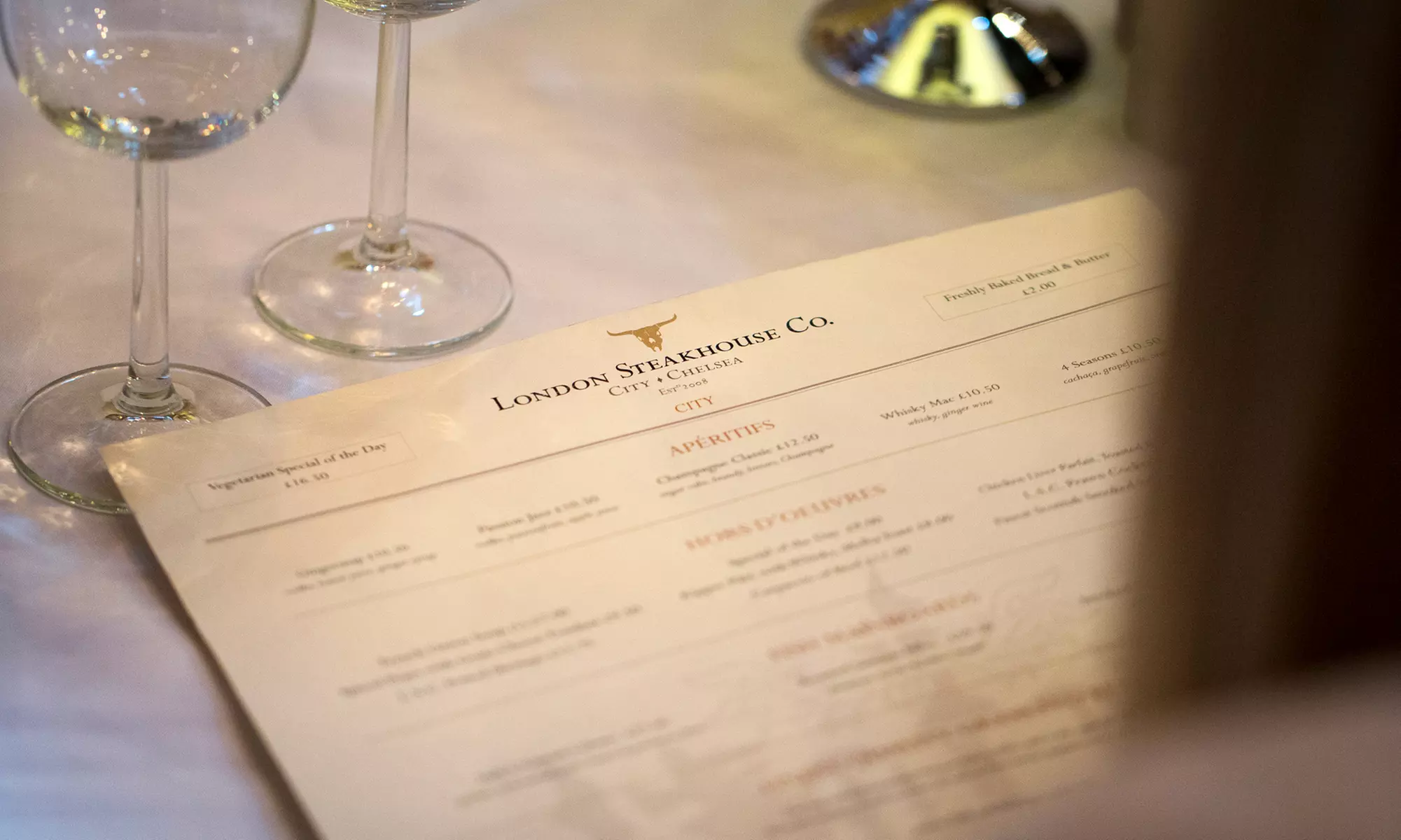 Three-Course Meal with Cocktail and Side for Two