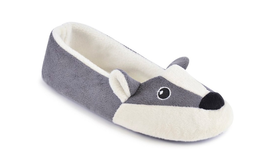 Image 4: Animal Ballet-Style Slippers