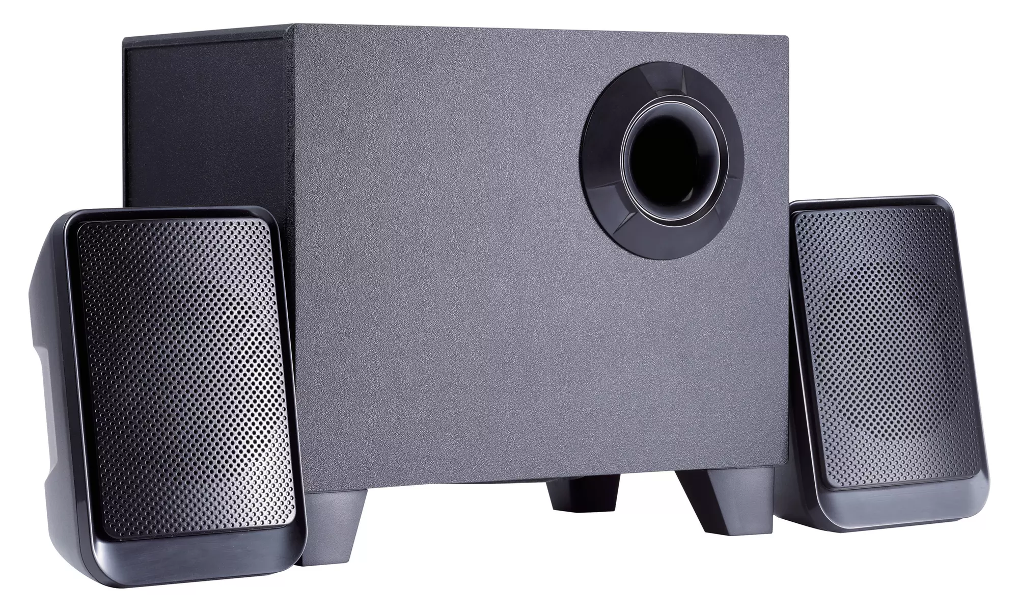 Coby High-Performance Bluetooth Speaker and Subwoofer System (3 Pieces) - Primary Image