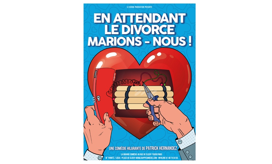 Image 1: "En attendant le divorce, marions-nous !" à La Grande Comédie