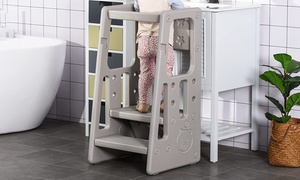 HomCom Toddler's Adjustable Stepping Stool